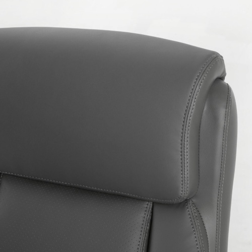 Кресло руководителя Brabix Premium Level EX-527 кожа, серое 531937 фото 7